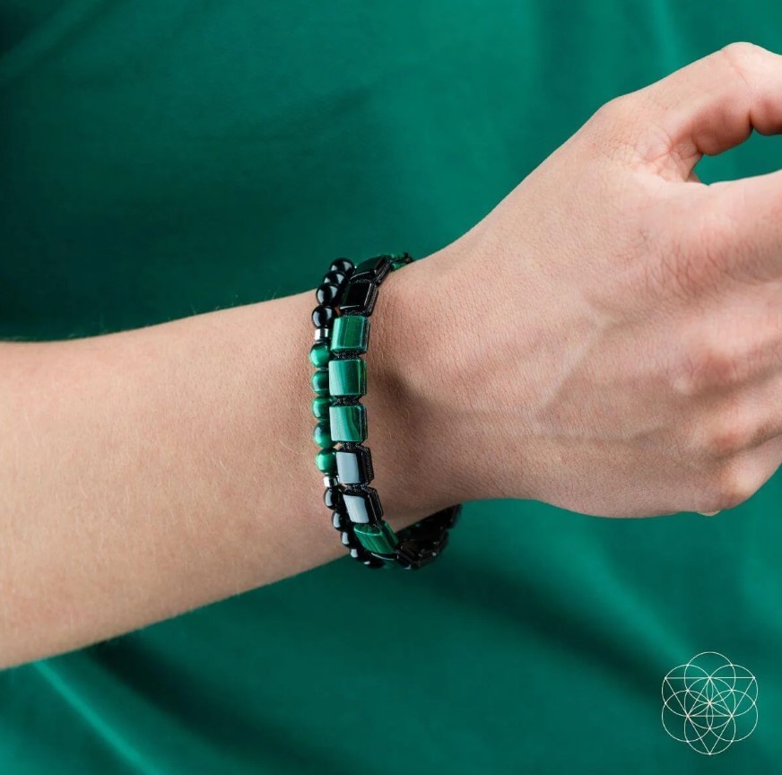 green chakra fortress of the heart bracelet