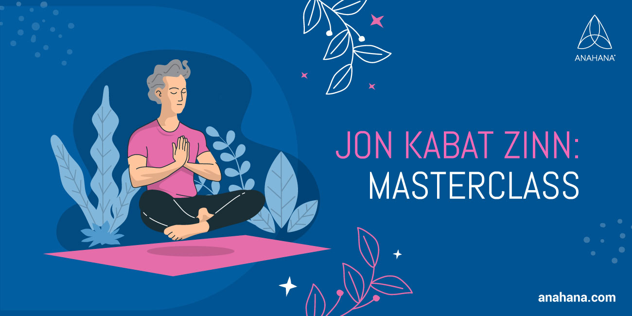 jon kabat zinns masterclass in mindfulness based stress reduction MBSR program