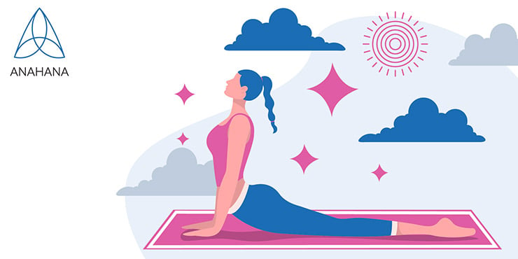 kvinde laver yoga stillinger for begyndere
